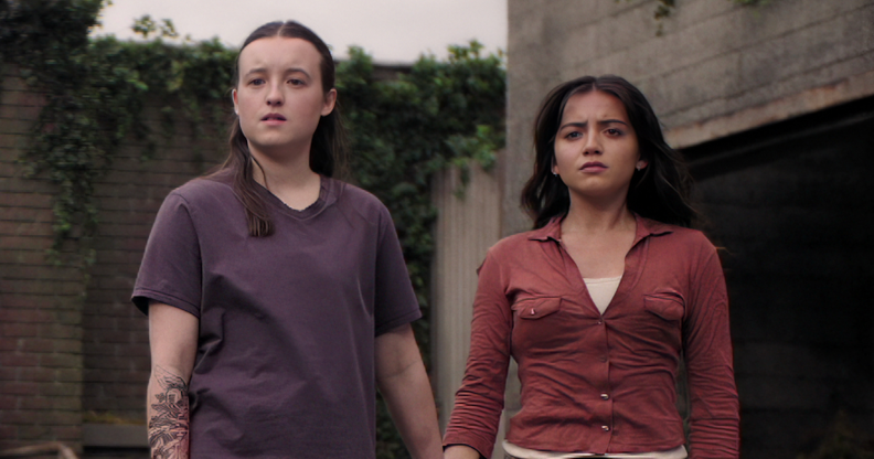 The Last of Us Ellie and Dina