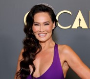 LOS ANGELES, CALIFORNIA - APRIL 29: Tia Carrere attends the 2025 Scientific and Technical Awards at Academy Museum of Motion Pictures on April 29, 2025 in Los Angeles, California. (Photo by Emma McIntyre/WireImage)