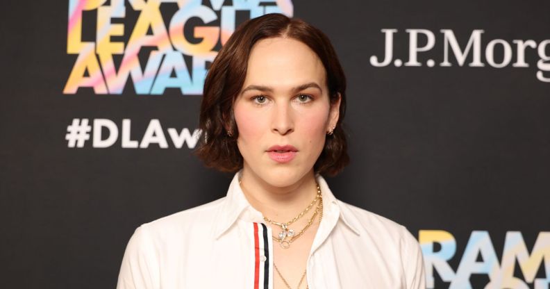 Tommy Dorfman he 2025 Drama League Awards at The Ziegfeld Ballroom on May 16, 2025 in New York City