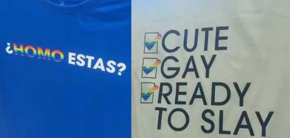 Walmart's LGBTQ+ merchandise.