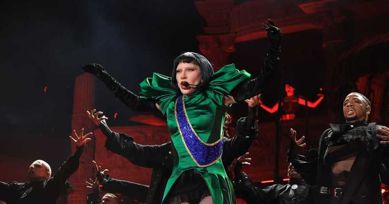 Two people have reportedly been arrested in connection to an alleged bomb plot at Lady Gaga's Rio de Janeiro concert (Getty)