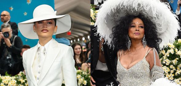 Zendaya has been praised for respecting Diana Ross at the Met Gala