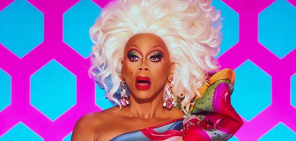 RuPaul looking shocked while on the judges panel of All Stars 6.