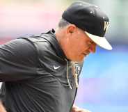 Head coach Tom Walter of Wake Forest.