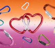 What is the meaning of a carabiner for LGBT people?