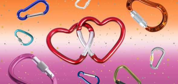What is the meaning of a carabiner for LGBT people?