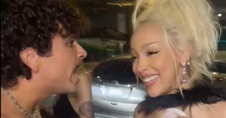 Doja Cat was gifted the vest top by TikToker Pablo Tamayo.