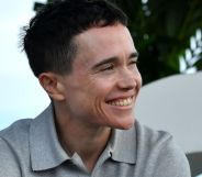 Elliot Page, pictured smiling.