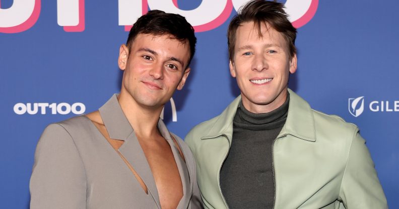 Tom Daley and Dustin Lance Black