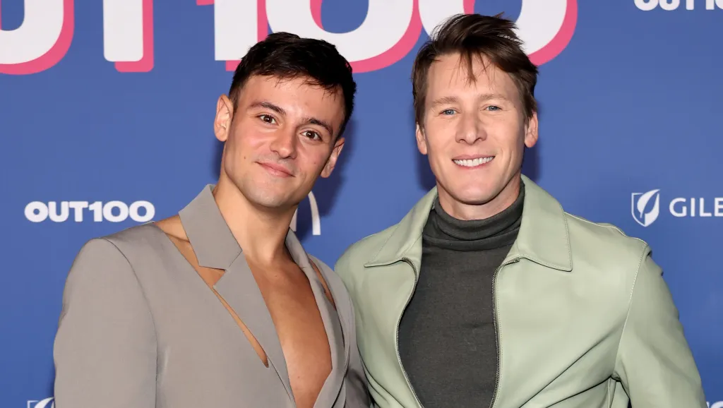 Tom Daley and Dustin Lance Black