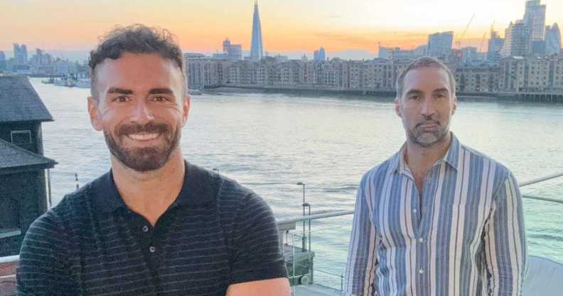 Husbands and directors of PRM Model Agency, John Bruce and Paulo Ribeiro.