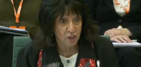 Kishwer Falkner during the Women Equalities Committee.