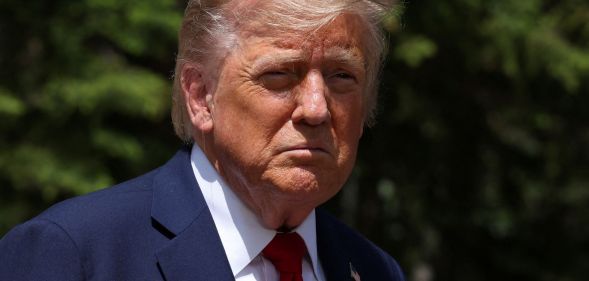 US president, Donald Trump.