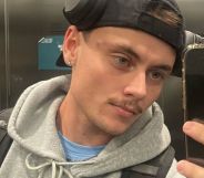 A selfie taken by and of Lars Fellows