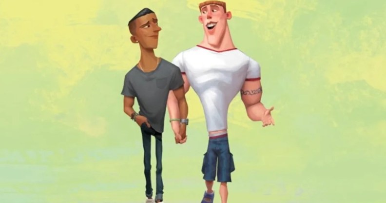 ParaNorman's boyfriends, Luca and Mitch.