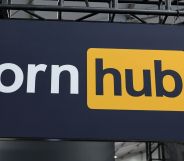 Sign for the website Pornhub