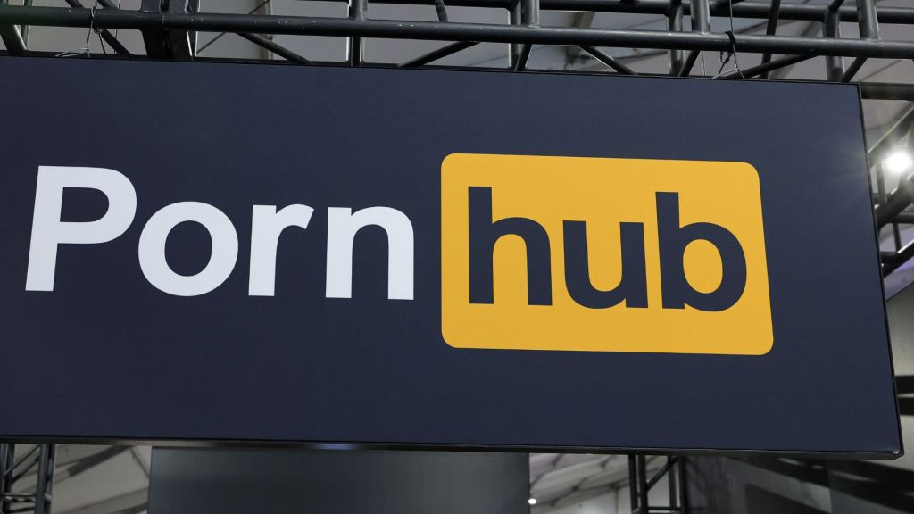 Sign for the website Pornhub