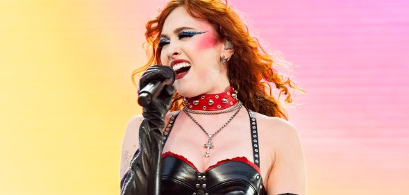 Chappell Roan performs during 2024 Austin City Limits Music Festival at Zilker Park on October 13, 2024 in Austin, Texas. (Photo by Erika Goldring/WireImage)