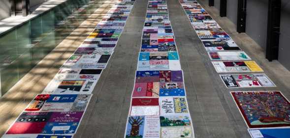 Tate is showing the UK AIDS Memorial Quilt, c.1989-ongoing.