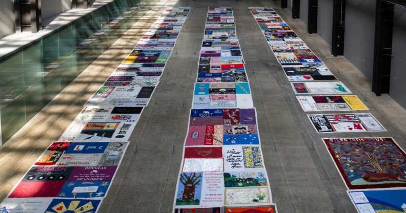 Tate is showing the UK AIDS Memorial Quilt, c.1989-ongoing.