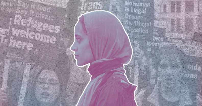 What does the UK Supreme Court ruling mean for trans asylum seekers? (Canva/Mark Kerrison/In Pictures via Getty Images)