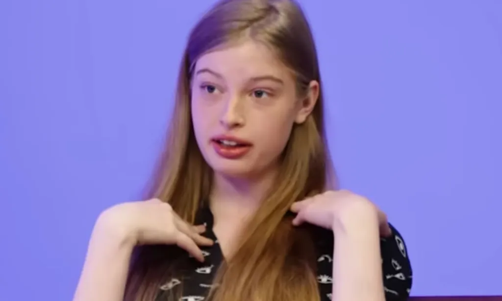 Vivian Jenna Wilson on a recording set.