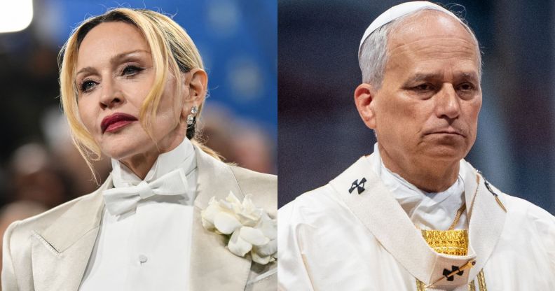 Madonna and Pope Leo XIV