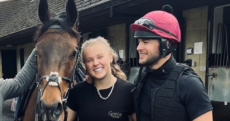 Jojo Siwa and Chris Hughes