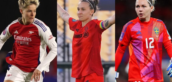 Lina Hurtig, Julia Zigiotti Olme and Jennifer Falk