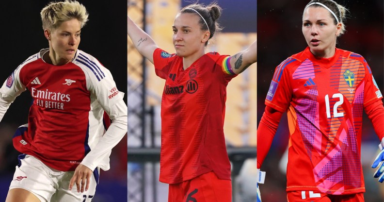 Lina Hurtig, Julia Zigiotti Olme and Jennifer Falk