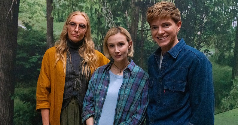Toni Collette, Sarah Gadon, and Mae Martin in Wayward