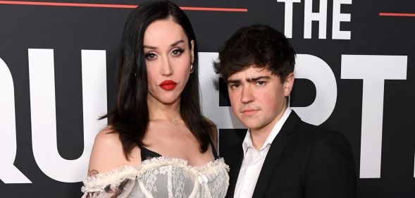 Adore Delano and her boyfriend, Sasha Allen at the Queeries in March 2025.