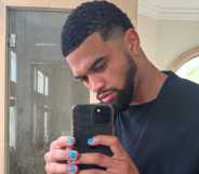 NFL star Caleb Williams sported blue-painted nails, and bigots aren’t happy about it.