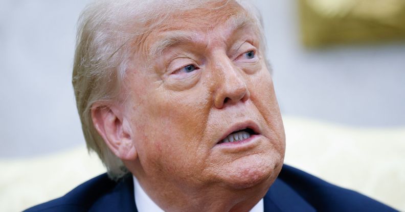 Donald Trump, pictured.