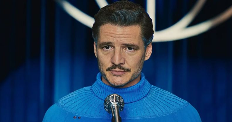 Pedro Pascal in role as Mister Fantastic in a still from Fantastic Four First Steps