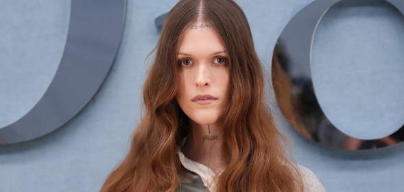 PARIS, FRANCE - JUNE 27: (EDITORIAL USE ONLY - For Non-Editorial use please seek approval from Fashion House) Ethel Cain attends the Dior Homme Menswear Spring/Summer 2026 show as part of Paris Fashion Week on June 27, 2025 in Paris, France. (Photo by Francois Durand/Getty Images)