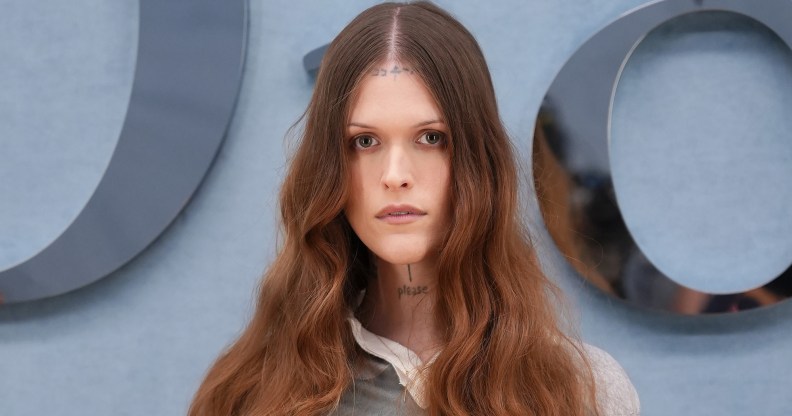 PARIS, FRANCE - JUNE 27: (EDITORIAL USE ONLY - For Non-Editorial use please seek approval from Fashion House) Ethel Cain attends the Dior Homme Menswear Spring/Summer 2026 show as part of Paris Fashion Week on June 27, 2025 in Paris, France. (Photo by Francois Durand/Getty Images)