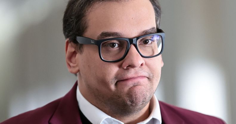 George Santos, pictured.