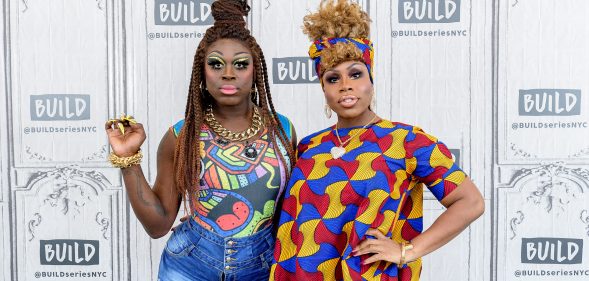 Bob The Drag Queen with host Monét X Change