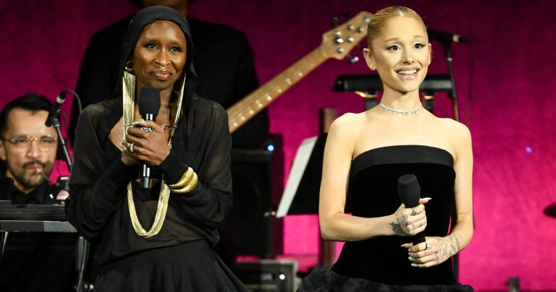 Cynthia Erivo and Ariana Grande