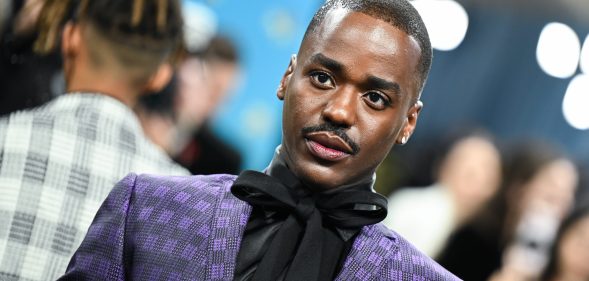 Ncuti Gatwa at The 2025 Met Gala Celebrating "Superfine: Tailoring Black Style".