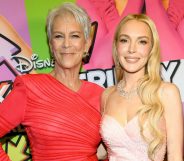 Jamie Lee Curtis and Lindsay Lohan attend the Freakier Friday Los Angeles Premiere.