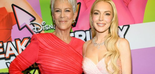 Jamie Lee Curtis and Lindsay Lohan attend the Freakier Friday Los Angeles Premiere.