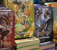 A set of Harry Potter books.