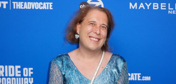 Amy Schneider attends the 2025 Pride Cover Party: Pride Of Broadway at Somewhere Nowhere NYC on June 02, 2025