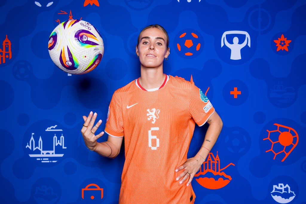 Jill Roord of the Netherlands poses for a portrait during the Official UEFA Women's EURO 2025