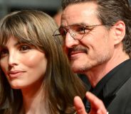 Lux Pascal with her brother, Pedro, during a red carpet event.