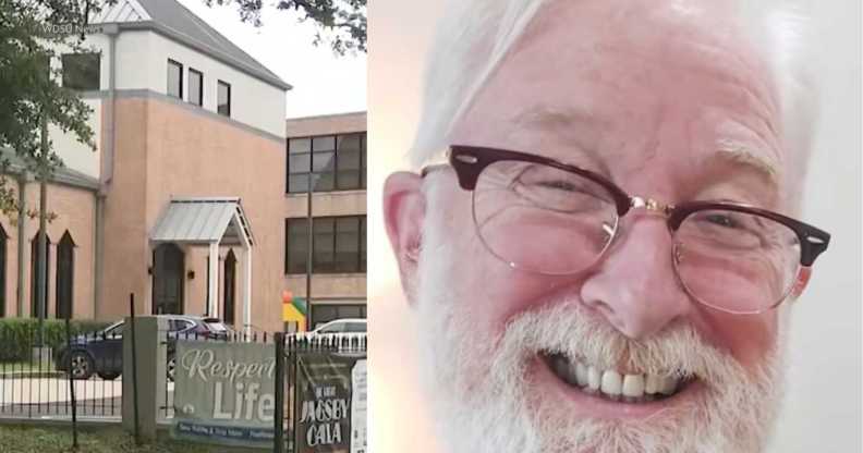 Mark Richards – a Louisiana Catholic school teacher – claims he was fired after his husband’s obituary revealed he was gay.