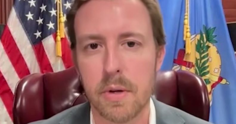 Oklahoma superintendent, Ryan Walters.