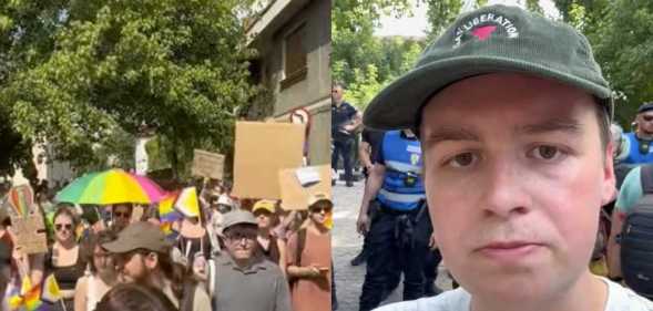 LGBTQ+ rights activist Rémy Bonny has vowed to take Romania to court over its attempt to ban a Pride event in Oradea, Romania.